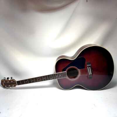 Yamaha CJ-818SB 1980s Sunburst Jumbo Acoustic Guitar! (WMP011358)