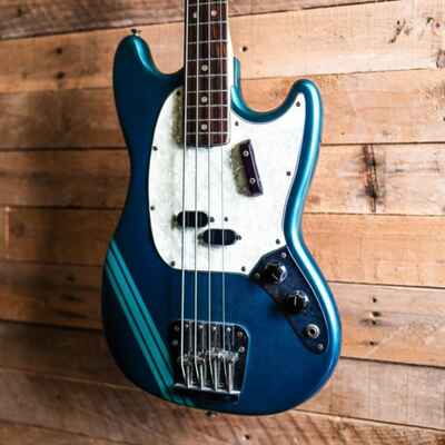 1972 Fender Mustang Bass - Competition Blue