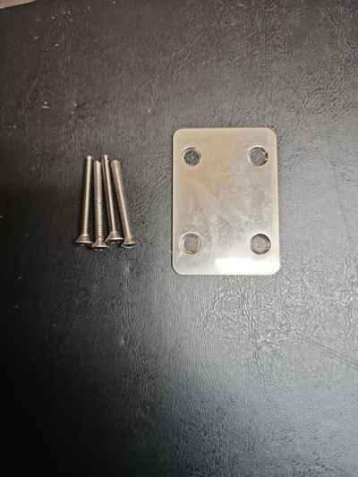 1970s Gibson Neck plate with Bolts for Marauder or S-1 Guitar #2