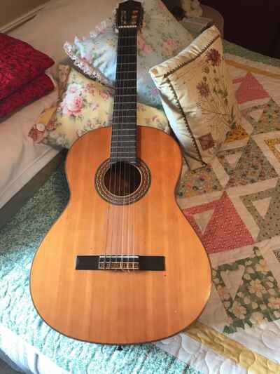 Vintage 1970s Yamaha G-85A Classical Acoustic Guitar