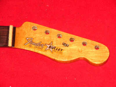 Fender 1981 USA Slab Rosewood Bullet 1 Neck