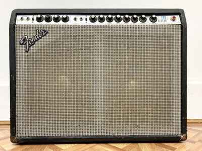 RARE EARLY Vintage Silverface FENDER PRO REVERB * GUITAR AMP * Amplifier Classic