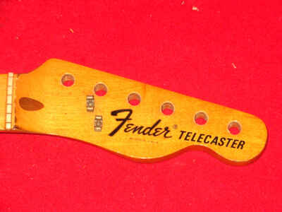 Fender 1975 Maple Telecaster Neck