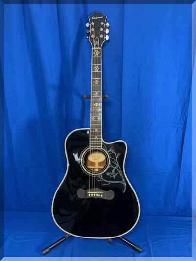 EPIPHONE JANE ELECTRIC ACOUSTIC GUITAR - ESTATE LIQUIDATION - FREE SHIPPING