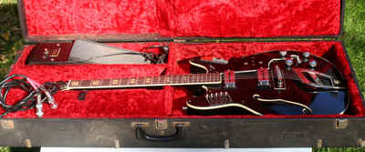 1976-78 MCI Guitorgan with pedal, cable and hard shell case