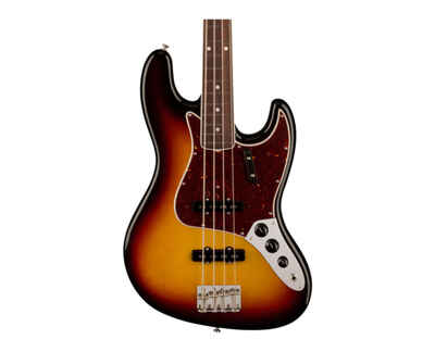 Used Fender American Vintage II 1966 Jazz Bass - 3-Color Sunburst w /  Rosewood FB