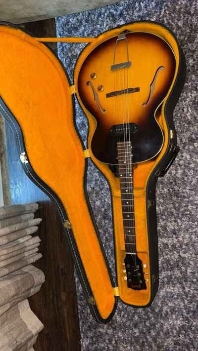 1959 Gibson ES-125 Hollow Body Arch Top Guitar Sunburst