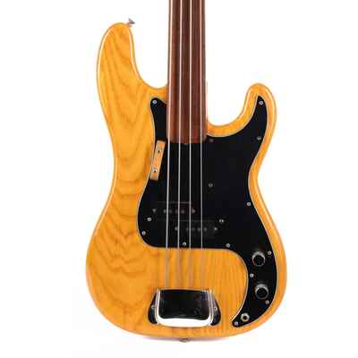 1978 Fender Precision Bass Fretless Natural