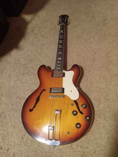 vintage epiphone riviera 6 string guitar 1962?