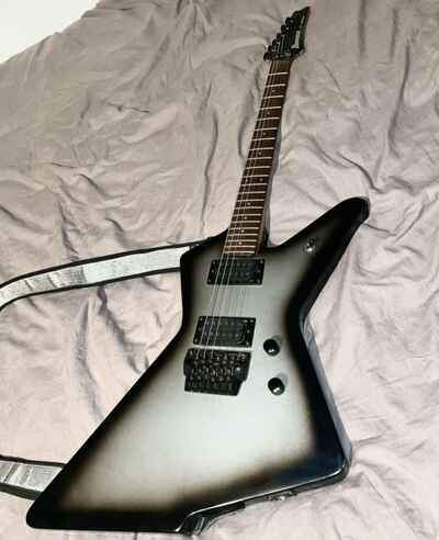 Ibanez DT380 X Series Destroyer 1985 Super Rare Silverburst Custom MIJ