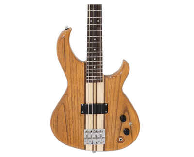 Aria Pro II SB-700 4-String Bass Guitar - Oak - Used