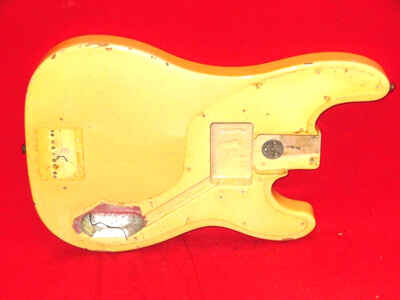 Fender 1972 White Blonde Telecaster Bass Ash Body