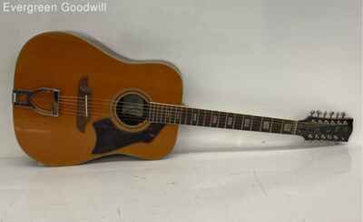 EKO Rio Bravo Vintage 12-String Acoustic Guitar w /  Pickup