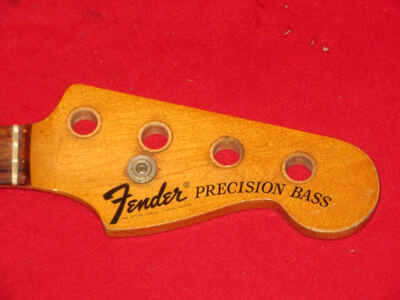 Fender 1973 Veneer Rosewood Precision Bass Neck