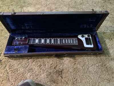 Vintage 1974 Rickenbacker Electro Wine Red Lap Steel With Hard Case