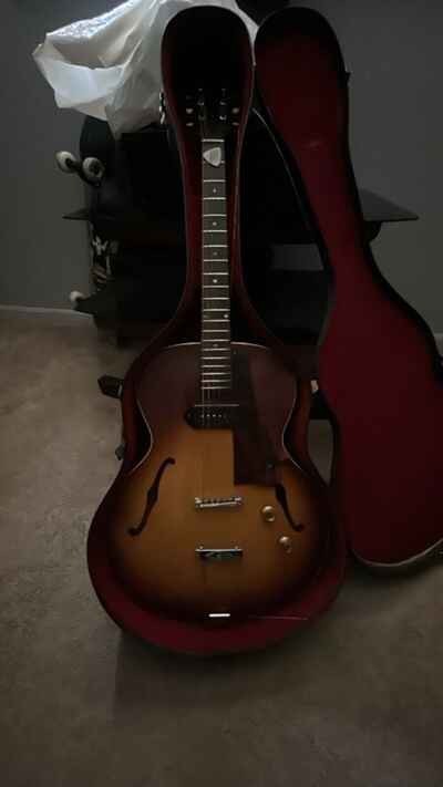 1965 Gibson Es-125t Great Condition With Original Case