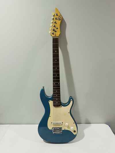 Rare Vintage Kay Electric Guitar - Metallic Blue & Cream - 1966-68