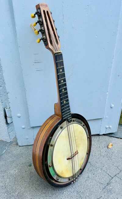 Banjoline Mandolin Banjo Stentor Frankreich France ca. 1910