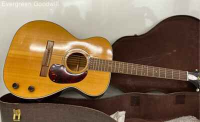 Harmony Sovereign 3H55 Vintage Acoustic Electric Guitar w /  Case