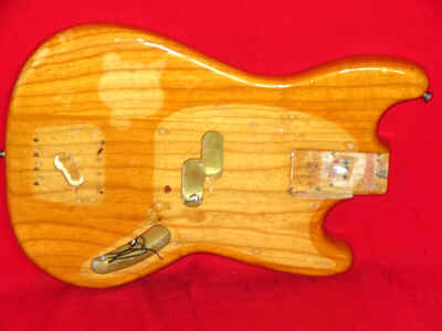 Fender 1978 Natural Mustang Short Scale Bass Ash Body