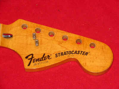 Fender 1977 Maple Stratocaster Neck