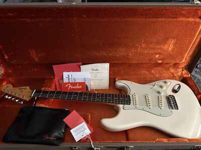 Fender American Vintage II 1961 Stratocaster - Olympic White w /  Rosewood FB OHC